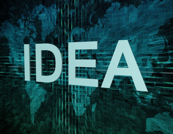 Idea koncepce — Stock fotografie