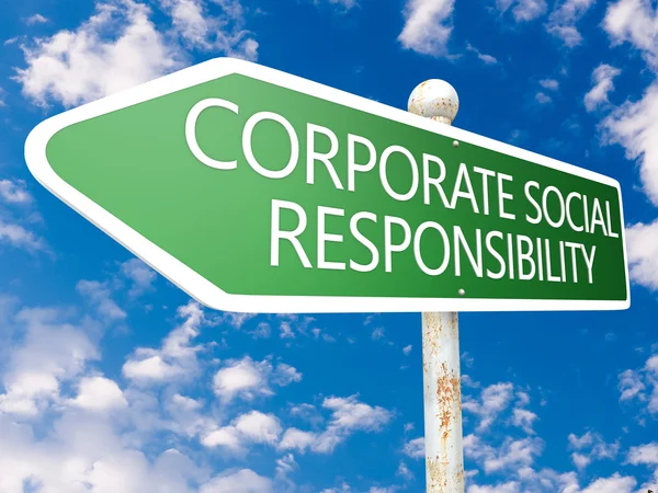 Soziale Verantwortung der Unternehmen — Stockfoto