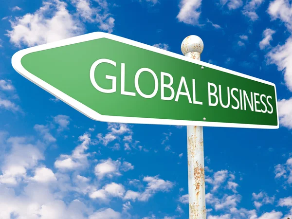 Глобальний бізнес — стокове фото