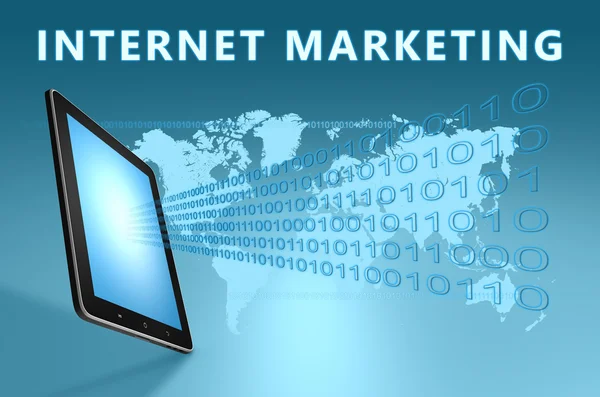 Internet marketing — Stockfoto