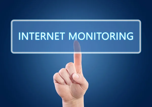 Monitoring Internetu — Zdjęcie stockowe