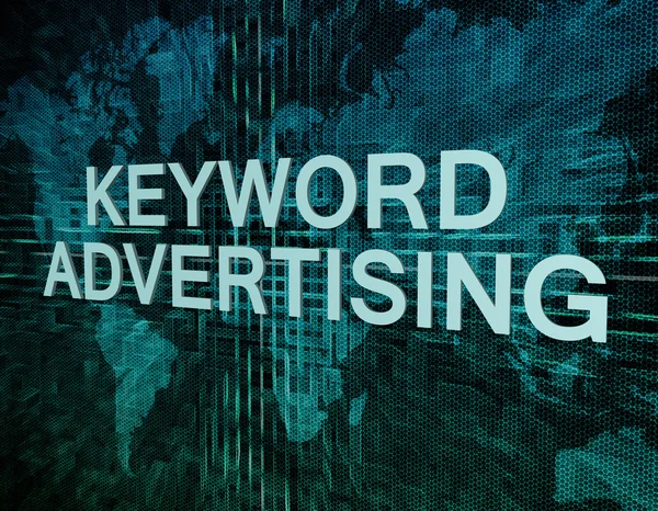 Keyword Advertising — Stock Photo, Image