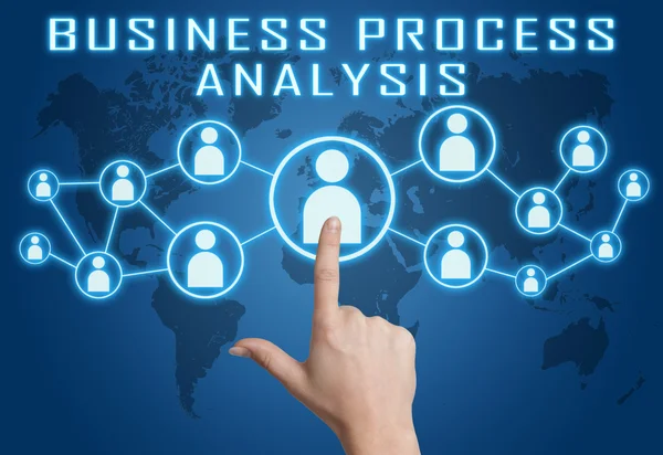 Análisis de procesos empresariales — Foto de Stock