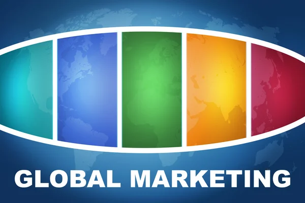 Marketing globale — Foto Stock