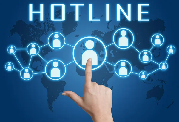 Hotline — Stock Photo, Image