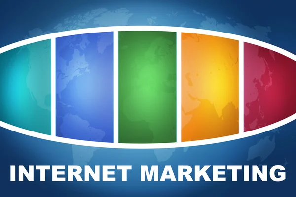 Marketing su Internet — Foto Stock