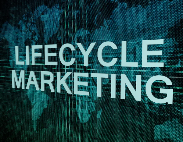 Lifecycle marketing — Stock fotografie