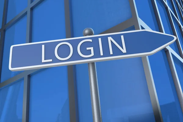 Login — Fotografia de Stock