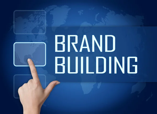 Brand Building — Stock Photo, Image