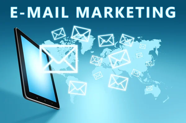 E-Mail Marketing — Stockfoto