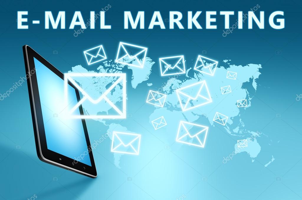 Email marketing bombilla fotos de stock, imágenes de Email marketing  bombilla sin royalties