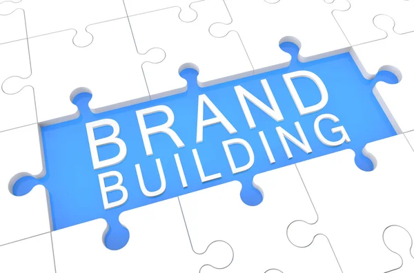 Brand Building — Stock Photo, Image