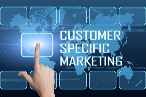 Marketing specifico per il cliente — Foto Stock