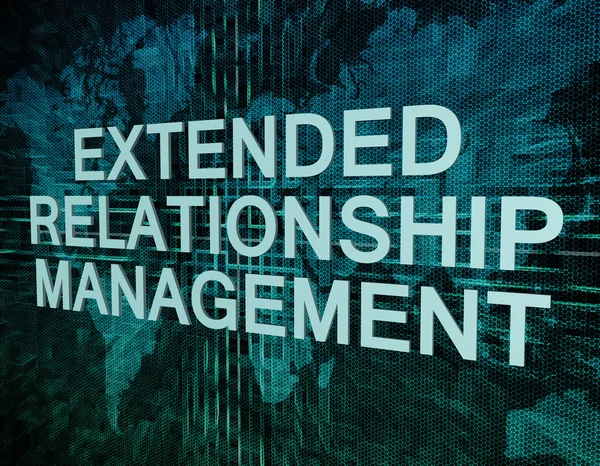 Extended Relationship Management — Stock Photo, Image