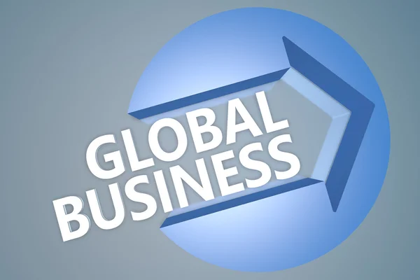 Globális üzleti — Stock Fotó
