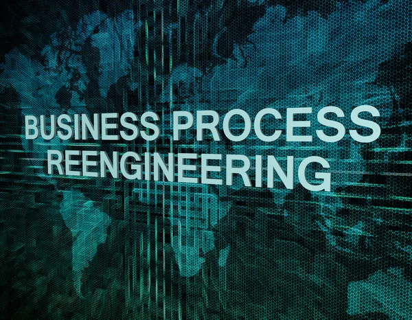 Reingeniería de procesos comerciales — Foto de Stock