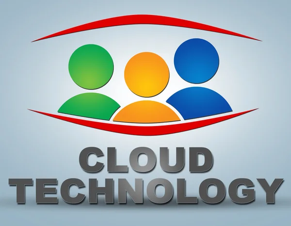 Cloud-Technologie — Stockfoto