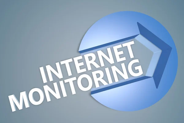 Monitoraggio Internet — Foto Stock