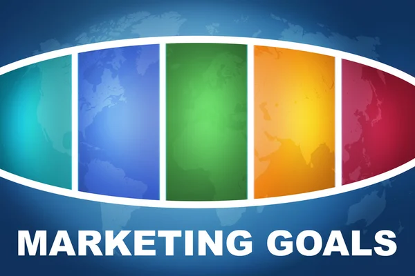 Marketing Goals — Stock Photo, Image