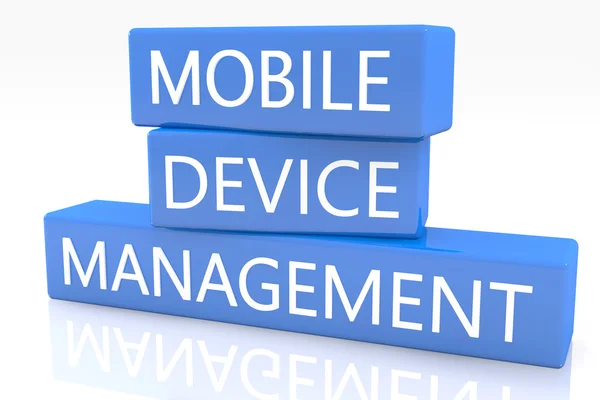 Mobile Device Management — Stock Photo, Image