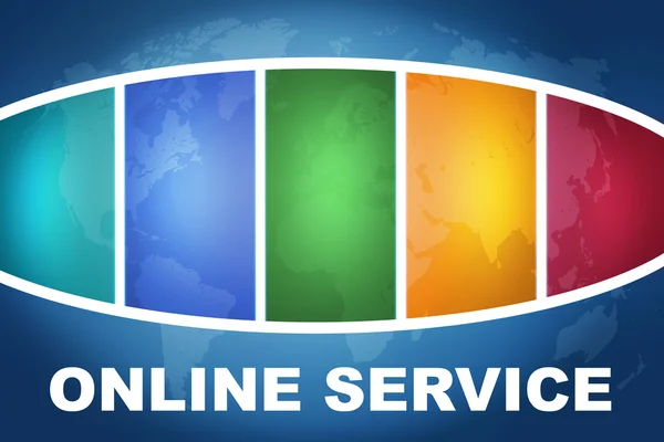 Serviço online — Fotografia de Stock