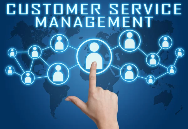 Klient usług zarządzania — Zdjęcie stockowe