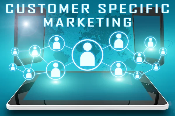 Customer Specific Marketing — Stock Photo, Image