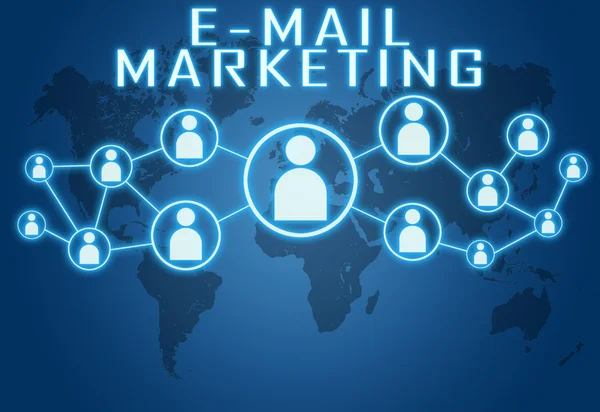 Marknadsföring av e-post — Stockfoto