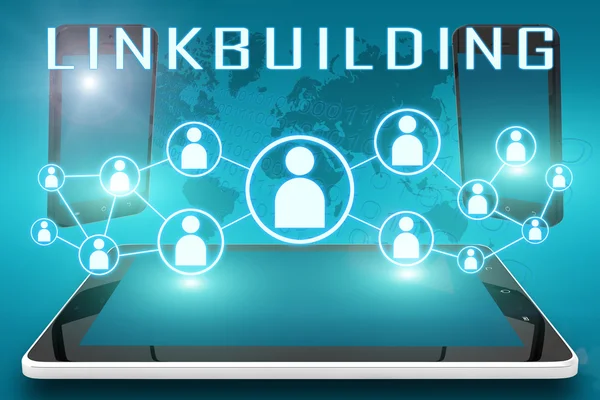 Linkbuilding — Stockfoto