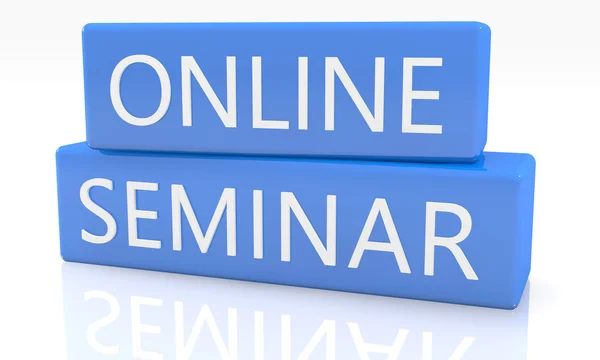 Online Seminar — Stock Photo, Image