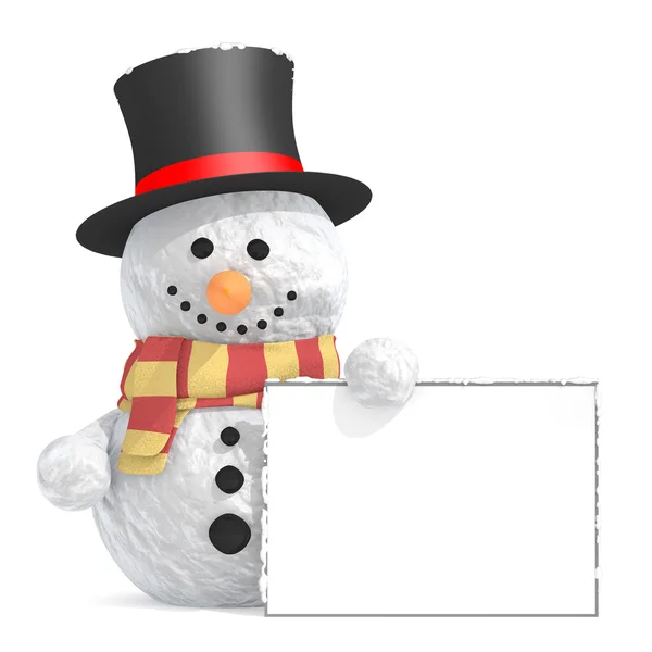 Snowman — Stock Photo, Image