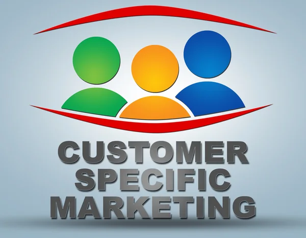 Marketing specifico per il cliente — Foto Stock