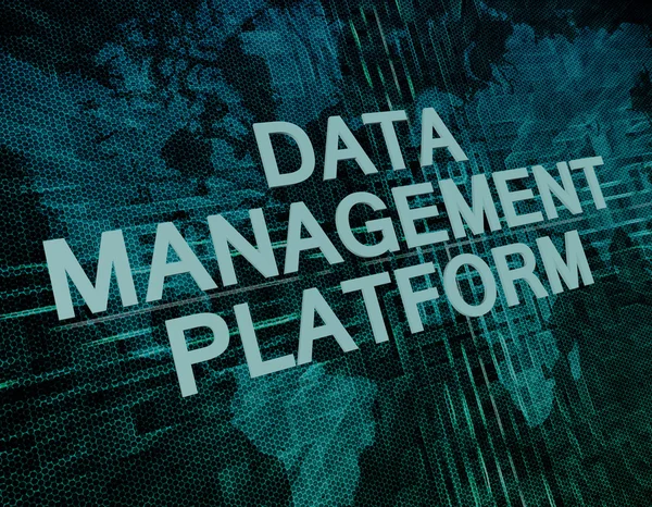 Plattform för datahantering — Stockfoto