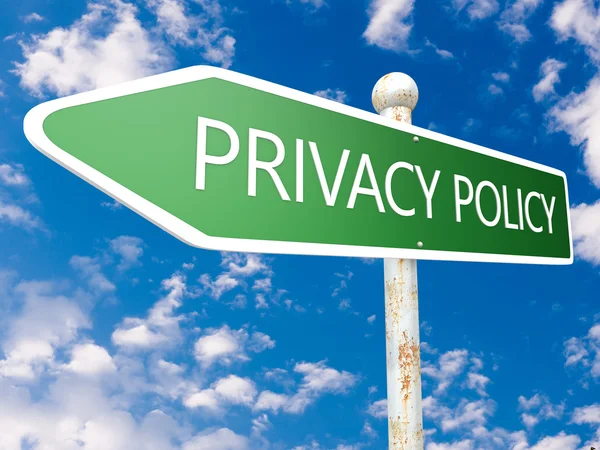 Privacy Policy — Stock Photo, Image