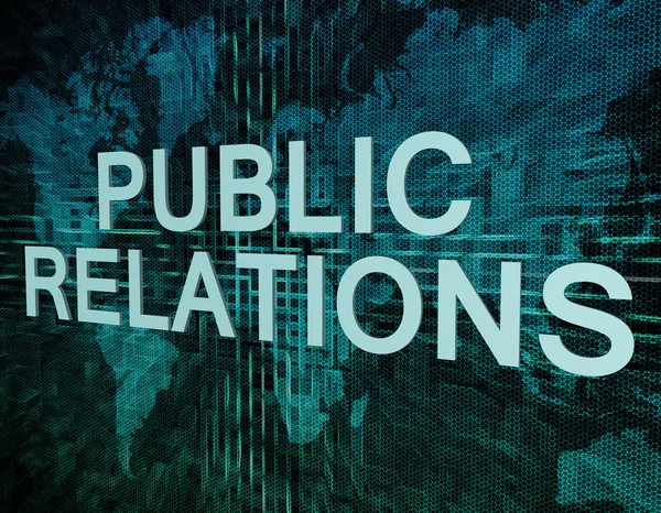 Relaciones públicas — Foto de Stock