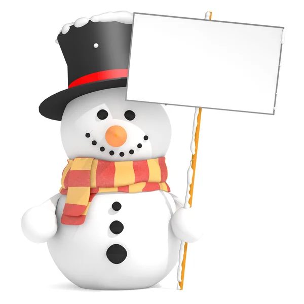 Snowman — Stock Photo, Image