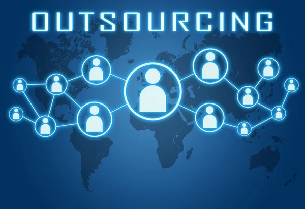 Outsourcing — Stock Photo, Image