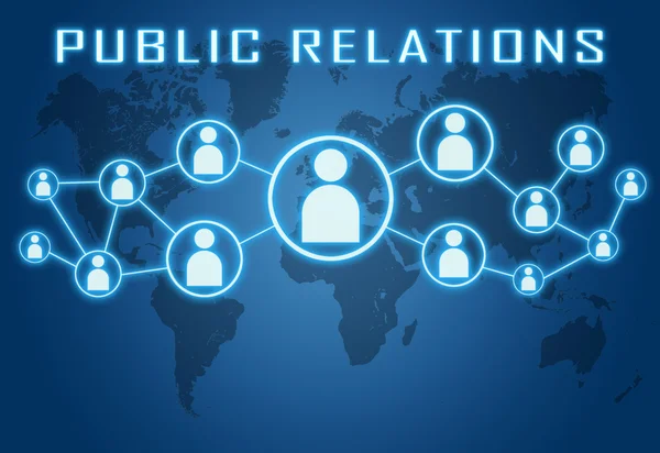 Nyilvános kapcsolatok — Stock Fotó