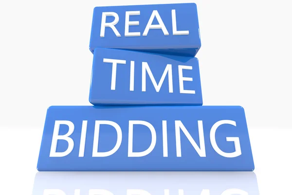 Real Time Bidding — Stock Photo, Image