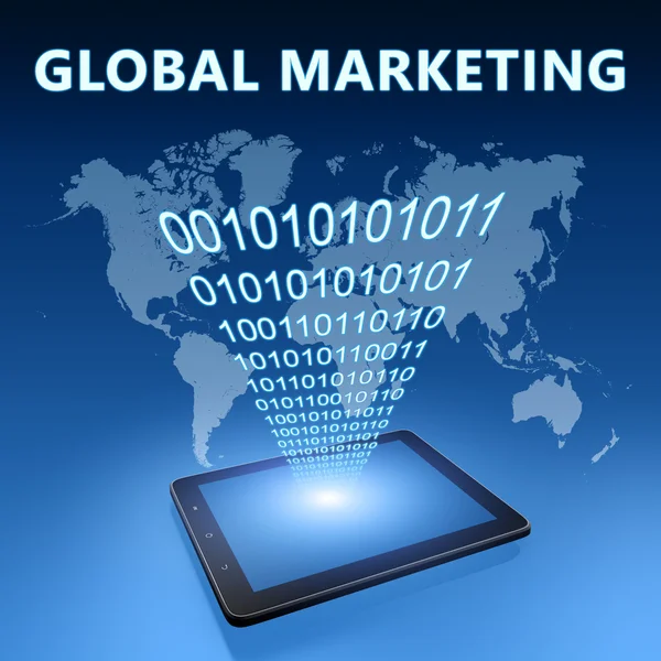 Globalnego marketingu — Zdjęcie stockowe