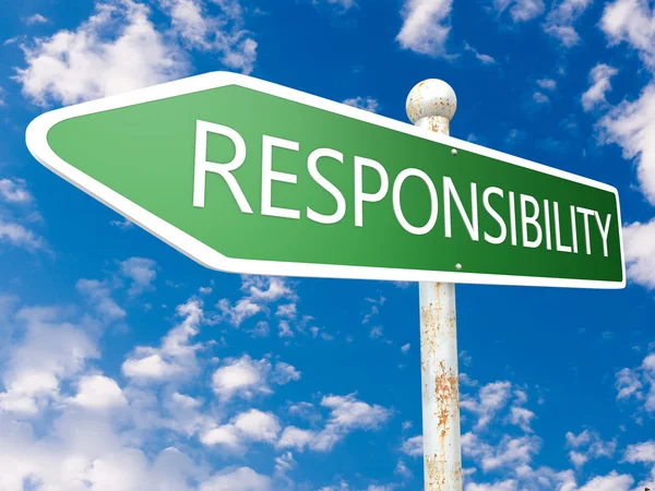 Responsabilidad — Foto de Stock
