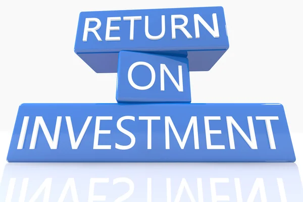 Rendimiento de la inversión — Foto de Stock