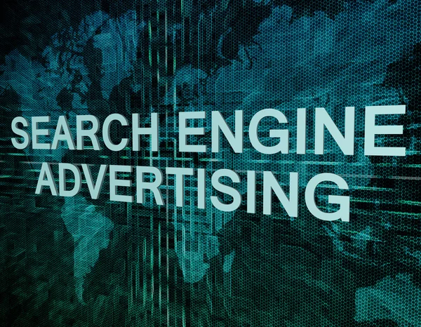 Search Engine Advertising — Stock Photo, Image