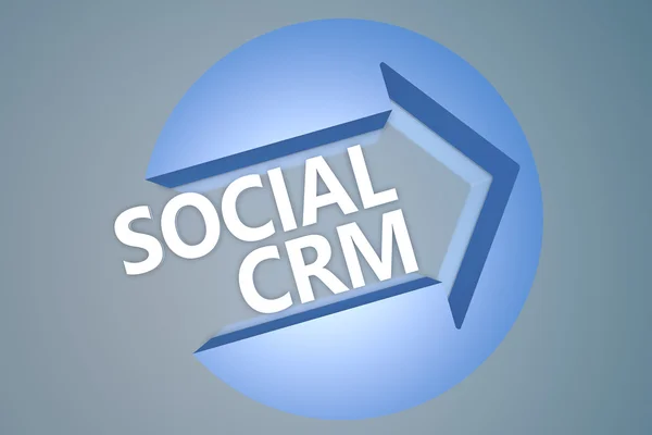 Sosyal crm — Stok fotoğraf