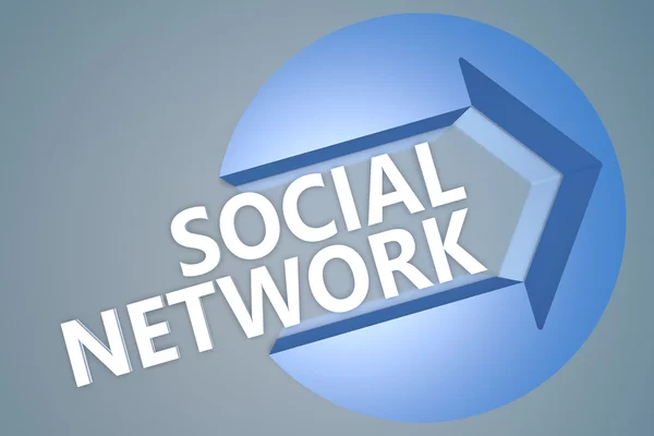 Social Network — Stock Photo, Image