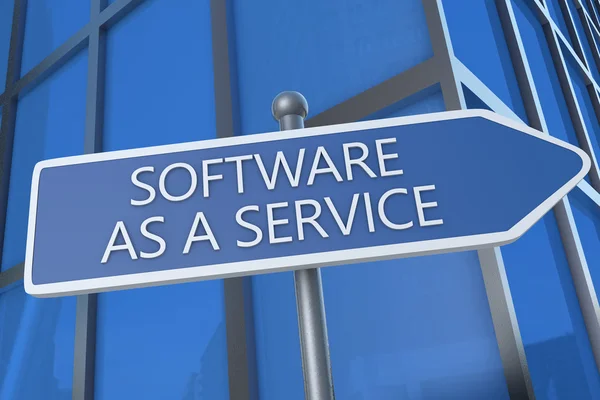 Software como um serviço — Fotografia de Stock