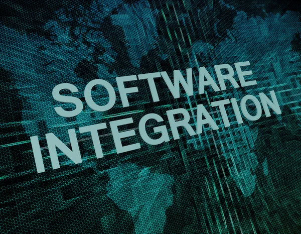 Integração de software — Fotografia de Stock