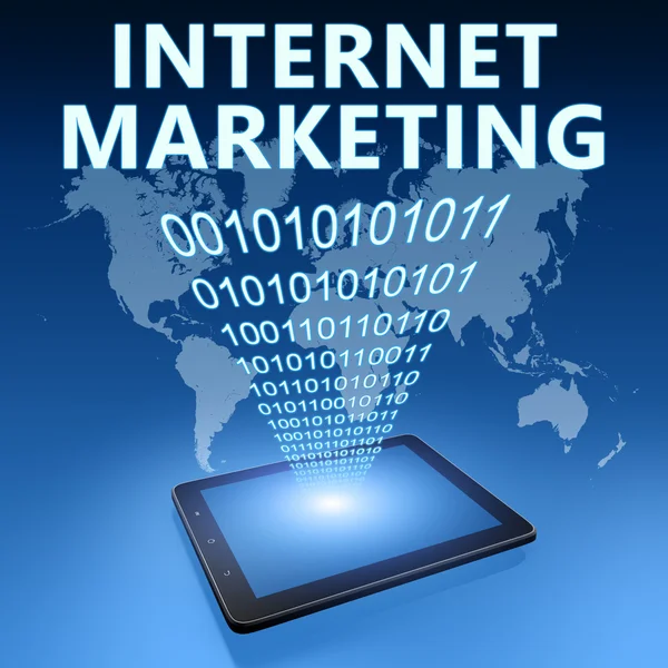 Internet marketing — Stockfoto