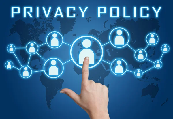 Informativa sulla privacy — Foto Stock