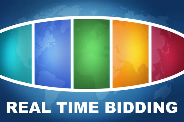 Real Time Bidding — Stock Photo, Image